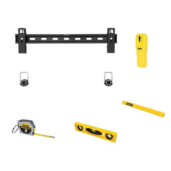 Stanley 40" - 65" Fixed Tv Mount Bundle