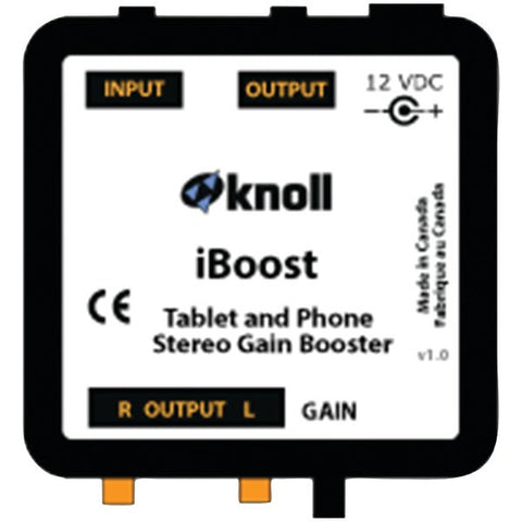 KNOLL SYSTEMS iBoost iBoost(TM) Stereo Gain Booster