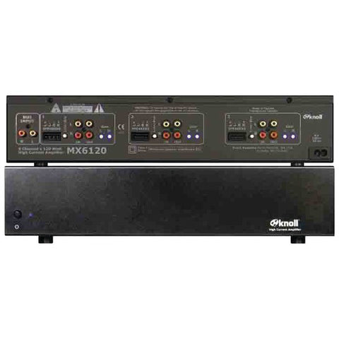 KNOLL SYSTEMS MX6120 120-Watt, 6-Channel High Current Amp