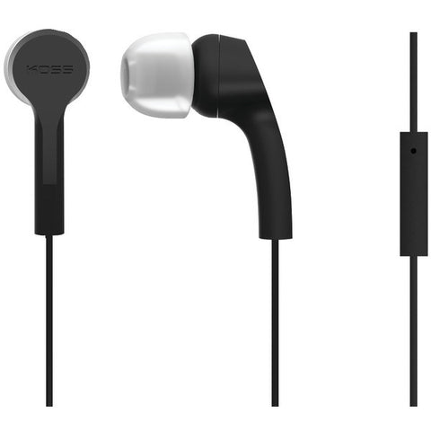 KOSS 189121 KEB9i Noise-Isolating Earbuds with Microphone (Black)