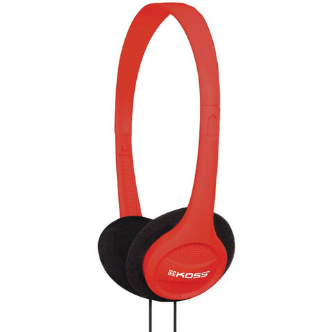 KOSS 184987 KPH7 On-Ear Headphones (Red)