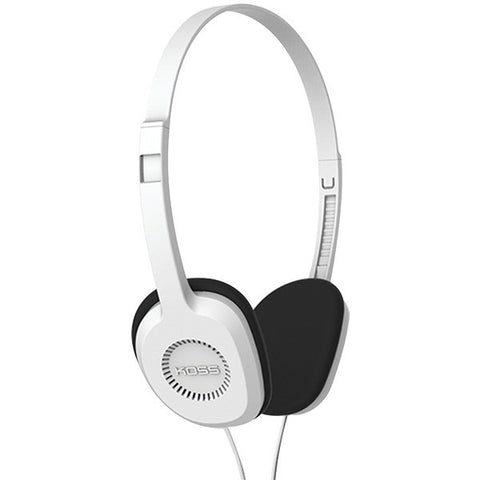 KOSS 191164 On-Ear Headphones (White)