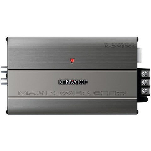 KENWOOD KAC-M3004 Compact 600-Watt 4-Channel Digital Amp