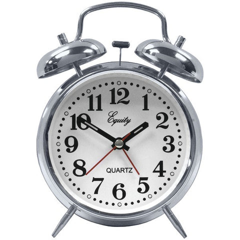 EQUITY BY LA CROSSE 13014 Analog Quartz Alarm Clock