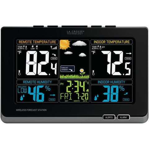 LA CROSSE TECHNOLOGY 308-1414MB Wireless Weather Station with Color LCD