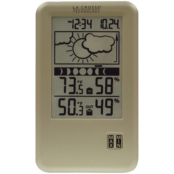 LA CROSSE TECHNOLOGY WS-9060U-IT-CBP Wireless Forecast Station