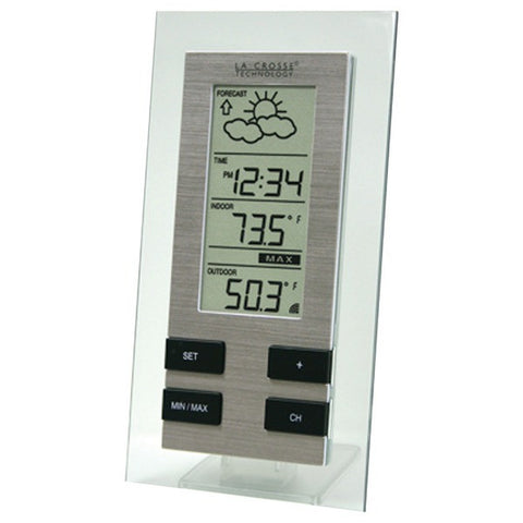 LA CROSSE TECHNOLOGY WS-9215U-IT-CBP Wireless Forecast Station with Indoor-Outdoor Temperature