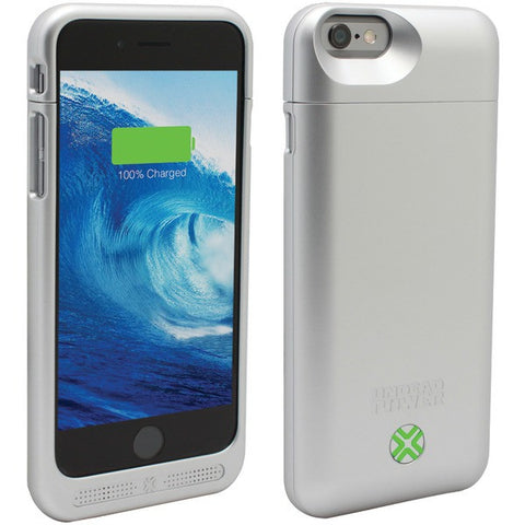 LENMAR BC6S iPhone(R) 6-6s Power Case (Silver)
