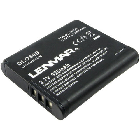 LENMAR DLO50B Olympus(R) Stylus Li-50B & Pentax(R) D-Li92 Digital Cameras Replacement Battery