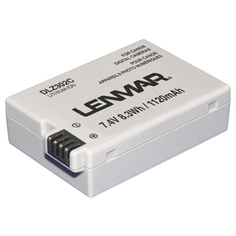 LENMAR DLZ302C Canon(R) LP-E8 Digital Camera Replacement Battery