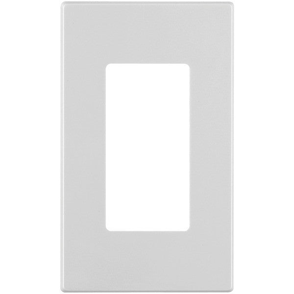 LEVITON 80301-SW 1-Port Decora(R) Plus Screwless Wall Plate (White)