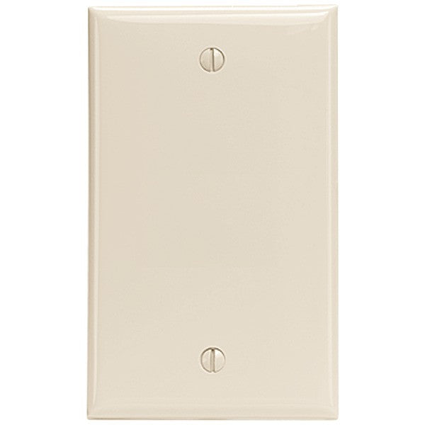 LEVITON 80714-T Blank Nylon Wall Plate Box Mount (Light Almond)