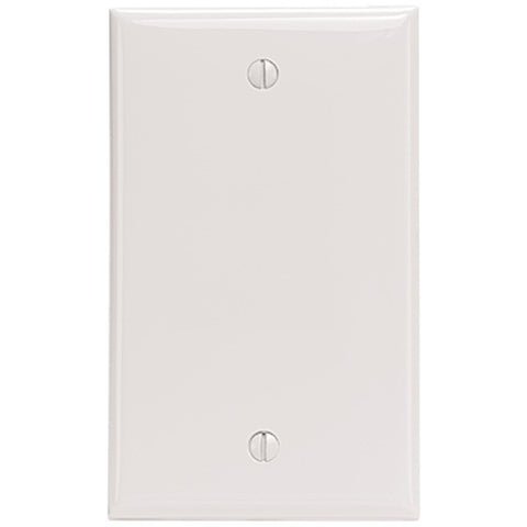 LEVITON 80714-W Blank Nylon Wall Plate Box Mount (White)