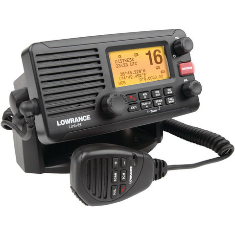 LOWRANCE 000-10789-001 Link-8 DSC VHF Marine Radio