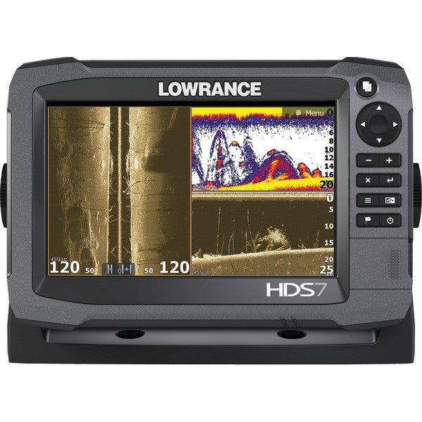 LOWRANCE 000-11788-001 HDS-7 Gen3 Insight(TM) Fishfinder-Chartplotter with 83-200kHz Transducer & Lowrance SmartSteer(TM)