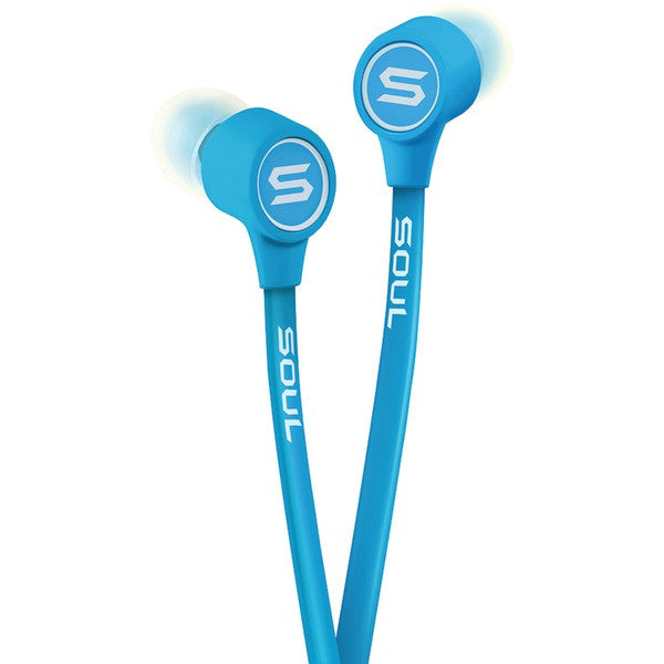 SOUL 81970468 K-Pop In-Ear Headphones (Neon Blue)
