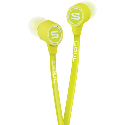 SOUL 81970469 K-Pop In-Ear Headphones (Neon Green)