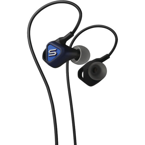 SOUL 81970461 Pulse Reverse Fit Headphones with Microphone (Blue)