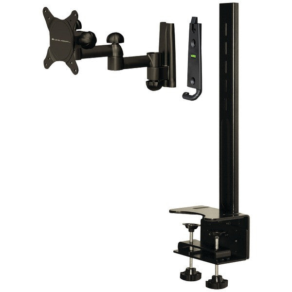 LEVEL MOUNT LVMDCDSK30DJ 10"-30" Dual-Arm, Full-Motion Desktop Mount