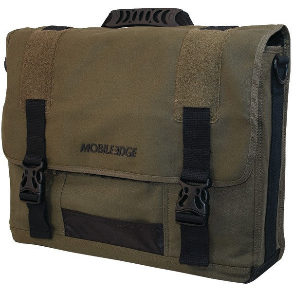 MOBILE EDGE MECME9 17.3" ECO Messenger Bag (Green)