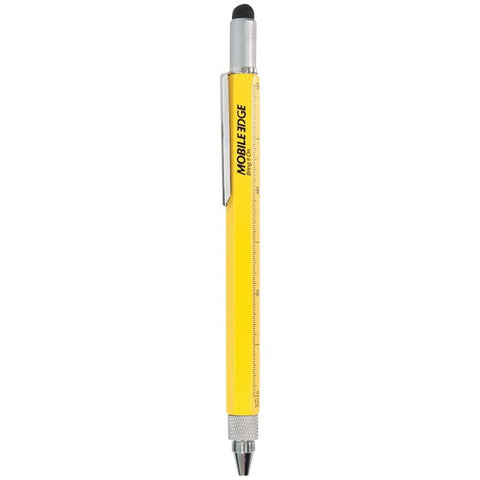 MOBILE EDGE MEASPM3 Tech Pen Multi-Tool Twist Pen & Stylus Combos (Yellow)