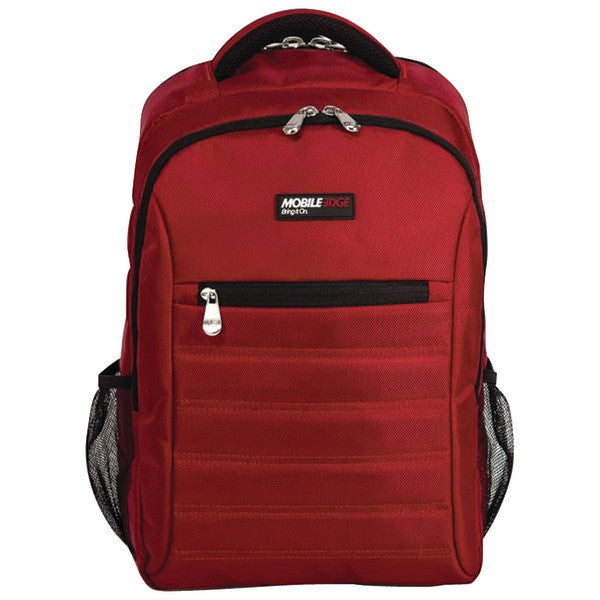 MOBILE EDGE MEBPSP7 15.6" SmartPack Backpack (Crimson Red)