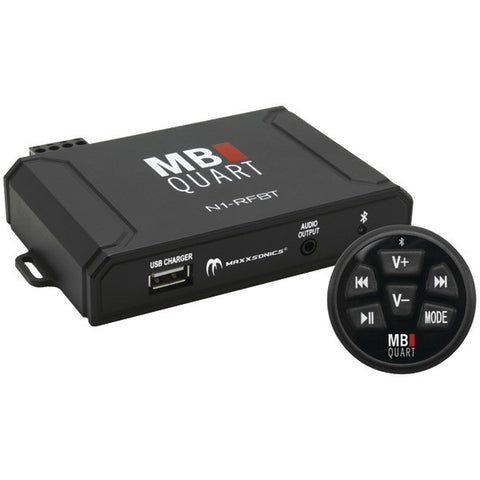 MB Quart N1-RFBT Waterproof Bluetooth(R) Preamp Controller (N1-RFBT, Wireless with Black Box)
