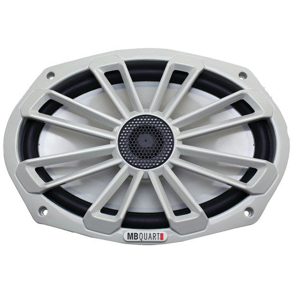 MB Quart NK1-169 Nautic Series 6" x 9" 140-Watt 2-Way Coaxial Speaker System (Not Illuminated)