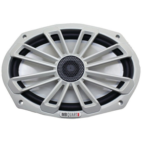 MB Quart NK1-169 Nautic Series 6" x 9" 140-Watt 2-Way Coaxial Speaker System (Not Illuminated)