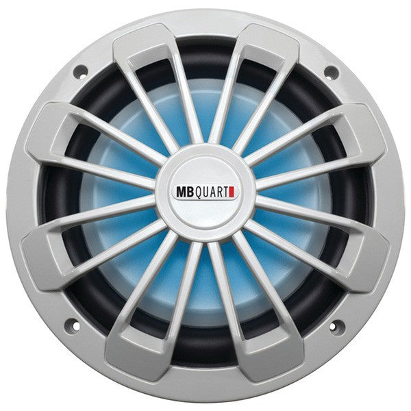 MB Quart NW1-254L Nautic Series Marine-Certified 10" 600-Watt Shallow Subwoofer (With LED Illumination)