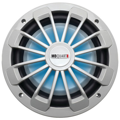 MB Quart NW1-254L Nautic Series Marine-Certified 10" 600-Watt Shallow Subwoofer (With LED Illumination)