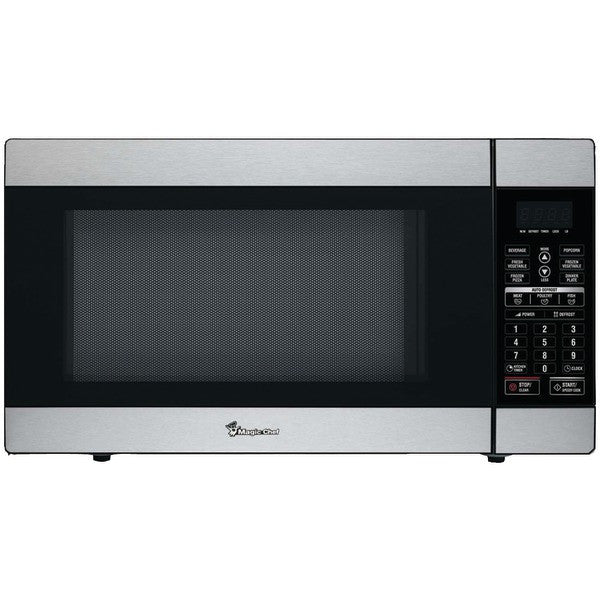 MAGIC CHEF MCD1811ST 1.8 Cubic-ft, 1,100-Watt Stainless Steel Microwave with Digital Touch