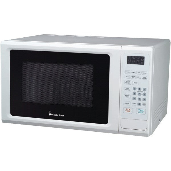 MAGIC CHEF MCM1110W 1.1 Cubic-ft, 1,000-Watt Microwave with Digital Touch (White)