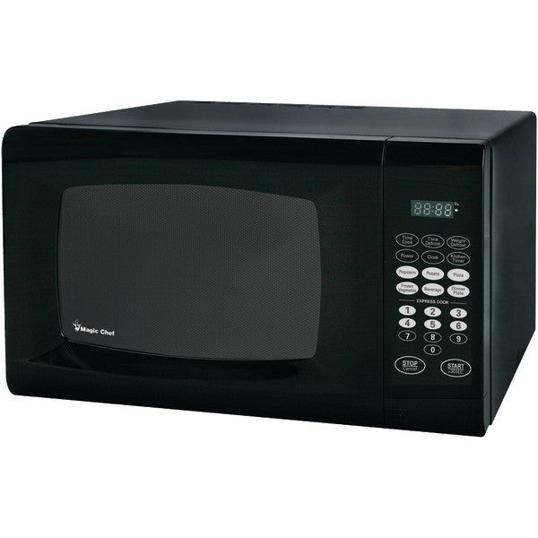 MAGIC CHEF MCM990B .9 Cubic-ft, 900-Watt Microwave with Digital Touch (Black)