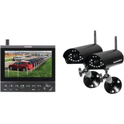 SECURITYMAN DigiLCDDVR2 Digital Wireless Cameras LCD-DVR System