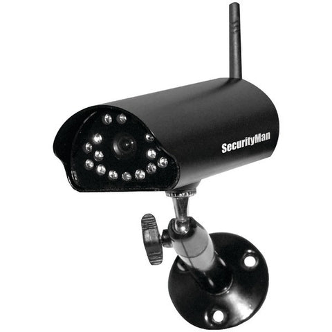 SECURITYMAN SM-816DT Add-on Digital Indoor-Outdoor Wireless Camera with Night Vision & Audio