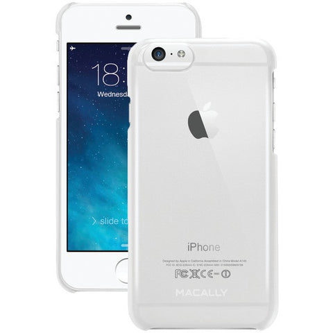 MACALLY SnapP6MC iPhone(R) 6-6s Snap-On Case (Metallic Clear)