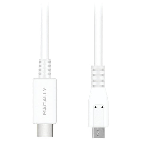 MACALLY UC2UMB USB-C(TM) to Micro USB Cable, 3ft