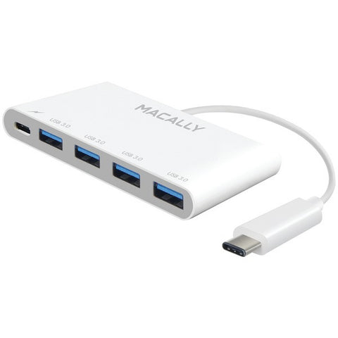 MACALLY UC3HUB4C USB-C(TM) to USB-A Hub with USB-C(TM) Charging Port