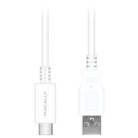 MACALLY UCUA6 12" MacBook(R) 2015 Edition 3.1 USB-C(TM) to USB-A Charge & Sync Cable (6ft)