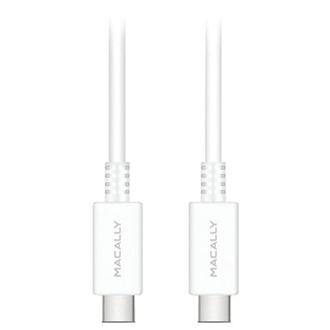 MACALLY UCUC6 12" MacBook(R) 2015 Edition USB-C(TM) to USB-C(TM) Charge & Sync Cable, 6ft