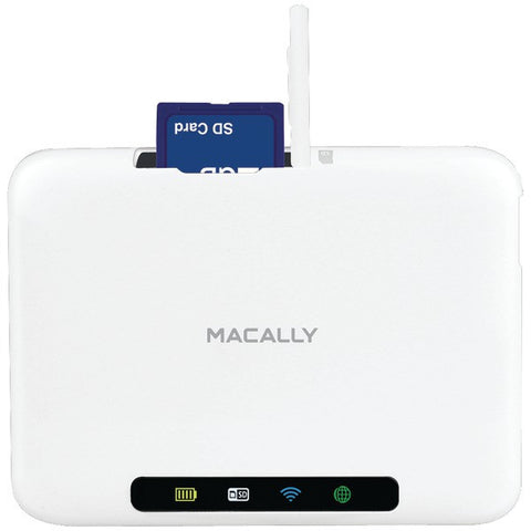 MACALLY WiFiSD2 Media Hub & Travel Router