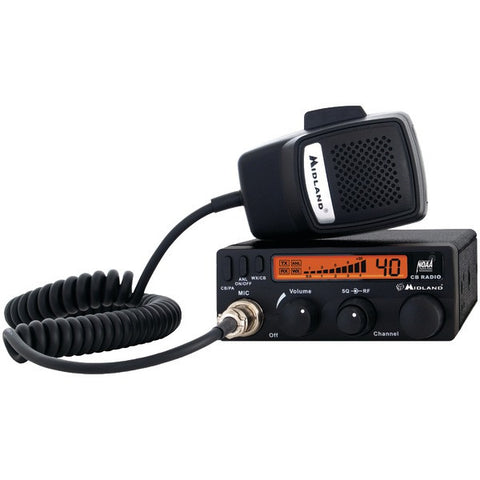 MIDLAND 1001LWX Full-Featured CB Radio with Weather Scan Technology