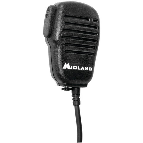 MIDLAND AVPH10 Handheld-Wearable Speaker Microphone with Push-to-Talk for GMRS Radios
