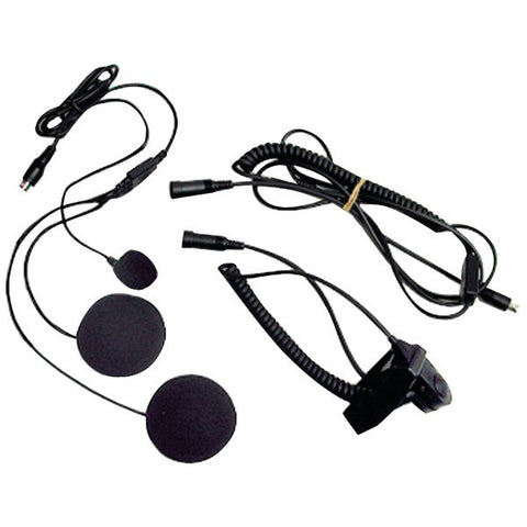 MIDLAND AVPH2 2-Way Radio Accessory (Closed-Face Helmet Headset Speaker-Microphone)