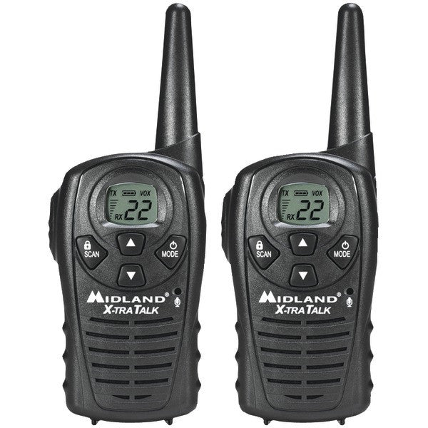 MIDLAND LXT118 18-Mile GMRS Radio Pair Pack