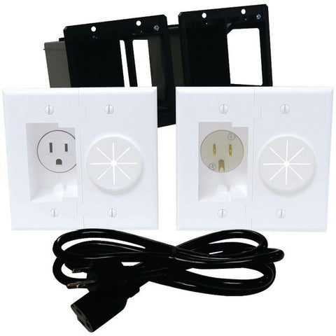 MIDLITE A2GESR-W Power+Port(TM) HDTV Power Solution Kit (White)