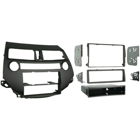 METRA 99-7874 Honda(R) Accord (without Dual A-C) 2008 & Up Double-DIN-ISO-DIN with Pocket-Stacked ISO-Single-DIN with Pocket Installation Kit
