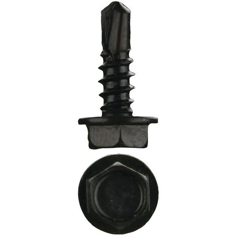 INSTALL BAY HWHT812 .5" Hex Washer-Head Screws, 500 pk