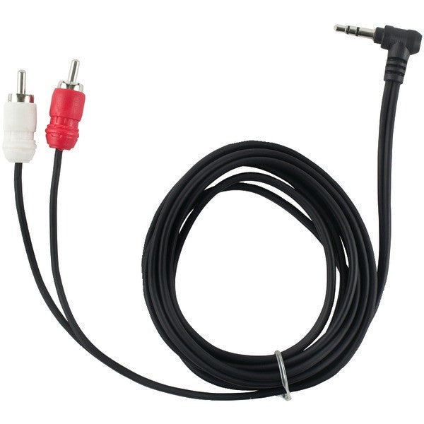 INSTALL BAY IB3.5RCA 3.5mm Male to RCA Male Cables, 10 pk